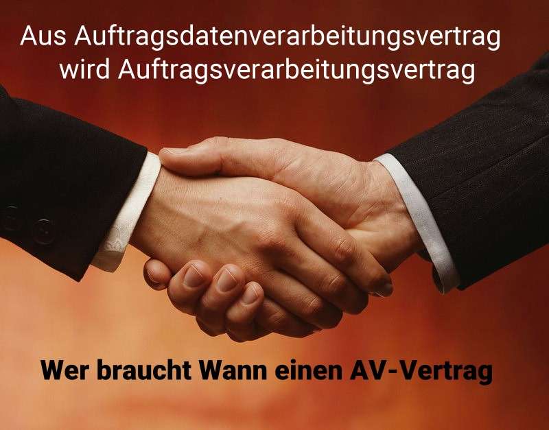 auftragsverarbeitungsvertrag