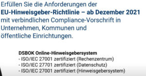 Hinweisgebersystem