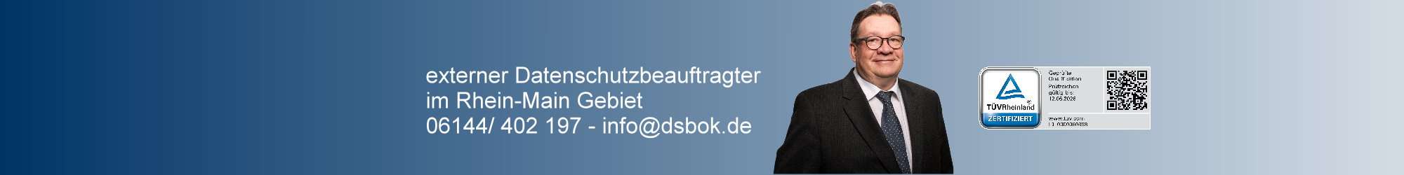 externer Datenschutzbeauftragter
