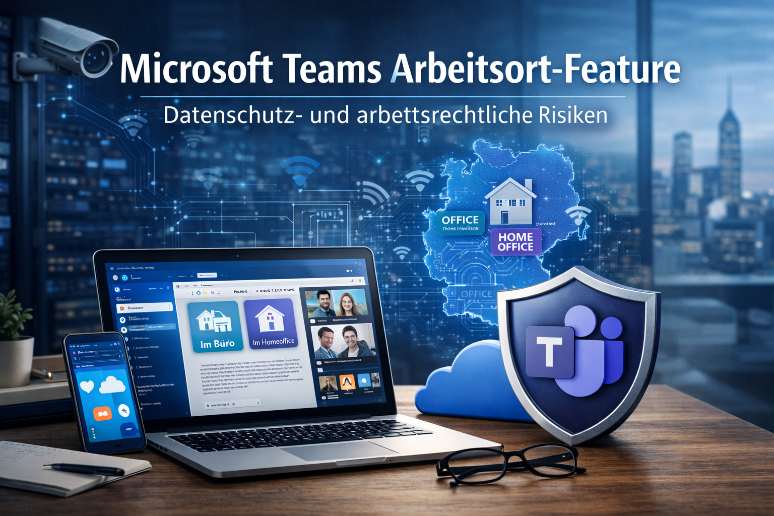 Microsoft Teams Arbeitsort Feature