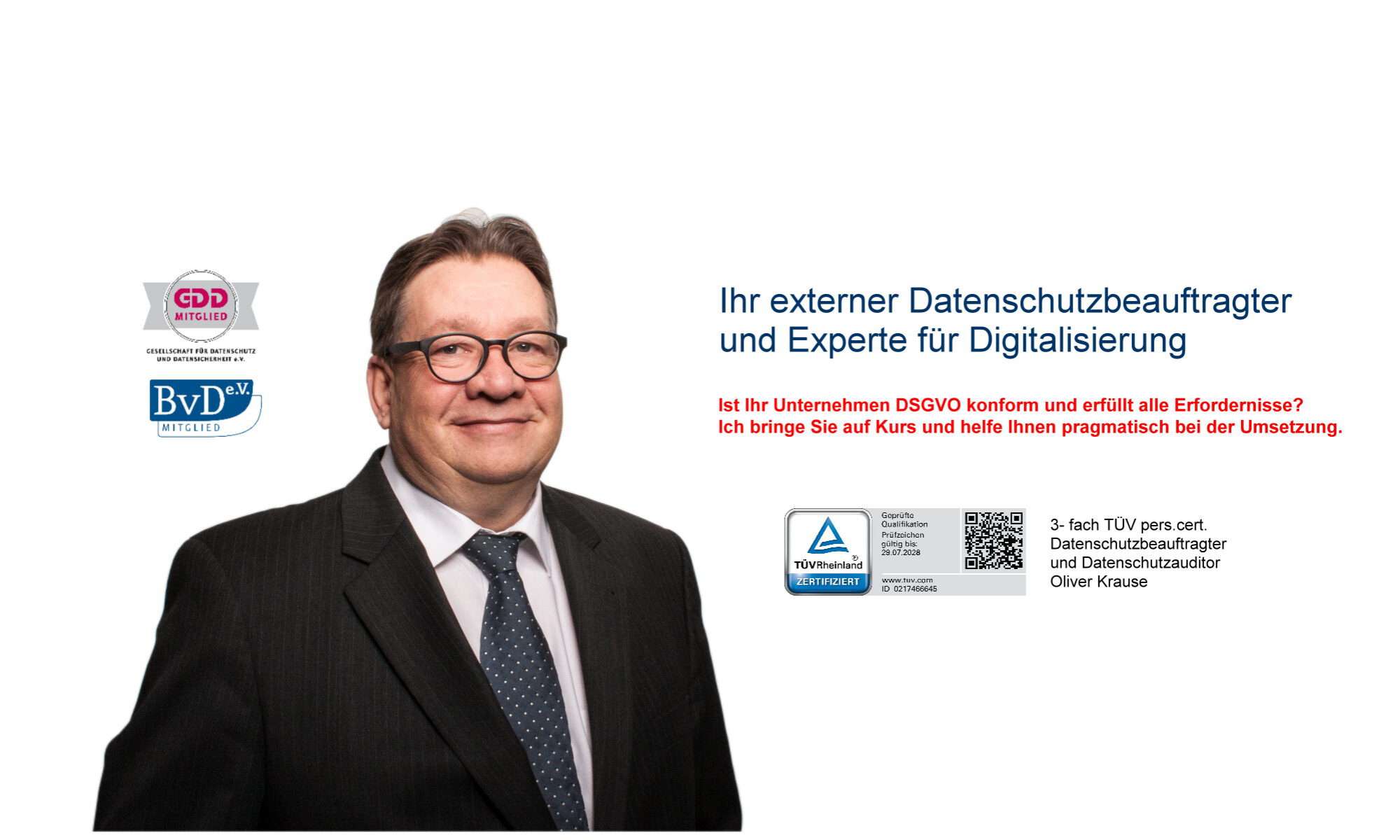 externer Datenschutzbeauftragter